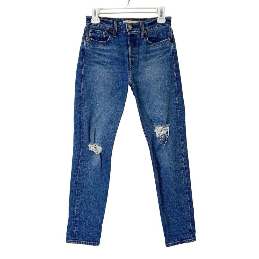 Levis Wedgie Jeans Womens Size 26 High Rise Ankle